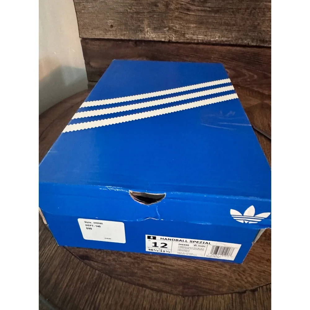Adidas Handball Spezial Carbon Off White Black IH6590 Mens Size 12 Sneakers
